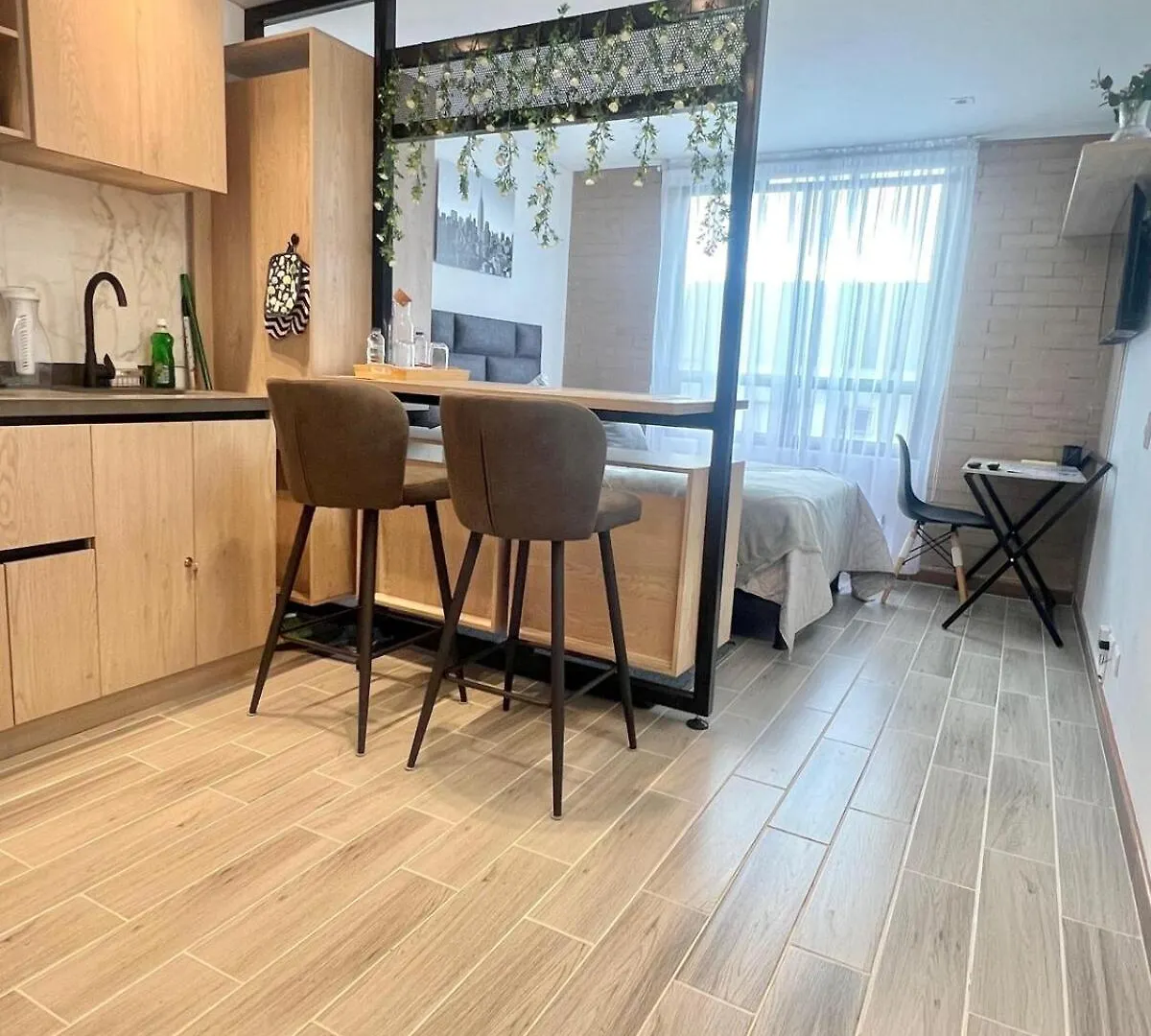 Loft Con Estilo Y Comodidad ボゴタ アパート